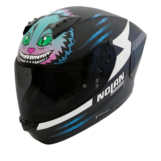 NOLAN N60-6 SPORT REPLICA HERBERTSON Nero / Acquamarina / Fucsia - Micasco.es NOLAN N60-6 SPORT REPLICA HERBERTSON Nero / Acquamarina / Fucsia - Micasco.es - Tu tienda de cascos de moto