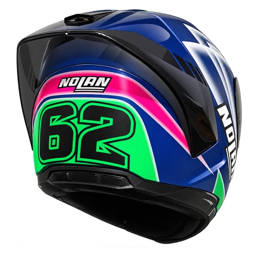 NOLAN N60-6 SPORT REPLICA MANZI Blu / Verde - Micasco.es NOLAN N60-6 SPORT REPLICA MANZI Blu / Verde - Micasco.es - Tu tienda de cascos de moto