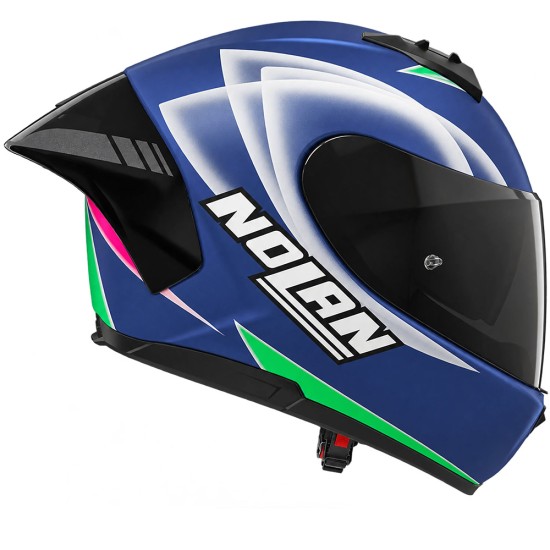 NOLAN N60-6 SPORT REPLICA MANZI Blu / Verde - Micasco.es NOLAN N60-6 SPORT REPLICA MANZI Blu / Verde - Micasco.es - Tu tienda de cascos de moto
