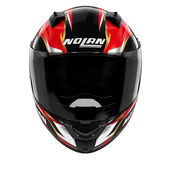 NOLAN N60-6 SPORT VELOCE Nero / Bianco / Arancione - Micasco.es NOLAN N60-6 SPORT VELOCE Nero / Bianco / Arancione - Micasco.es - Tu tienda de cascos de moto
