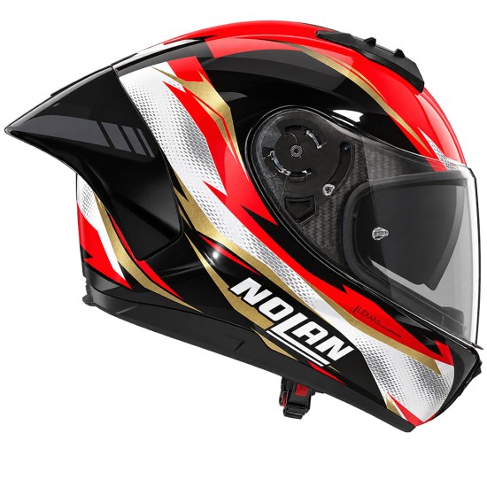 NOLAN N60-6 SPORT VELOCE Nero / Bianco / Arancione - Micasco.es NOLAN N60-6 SPORT VELOCE Nero / Bianco / Arancione - Micasco.es - Tu tienda de cascos de moto