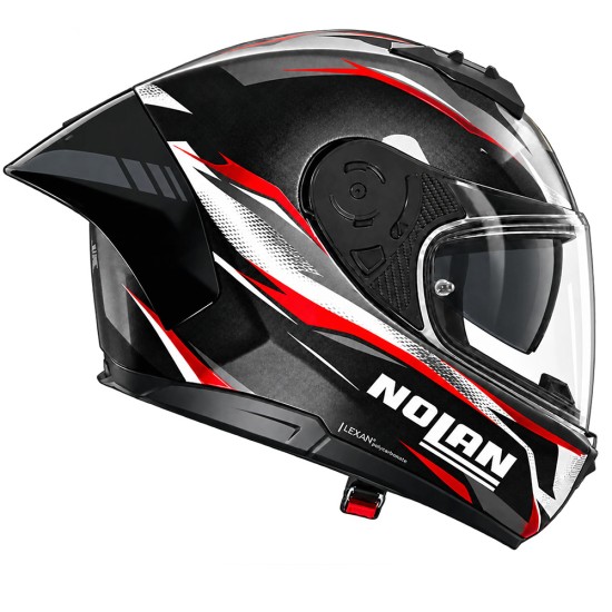 NOLAN N60-6 SPORT VELOCE Nero / Grigio lava / Rosso 364 NOLAN N60-6 SPORT VELOCE Nero / Grigio lava / Rosso 364