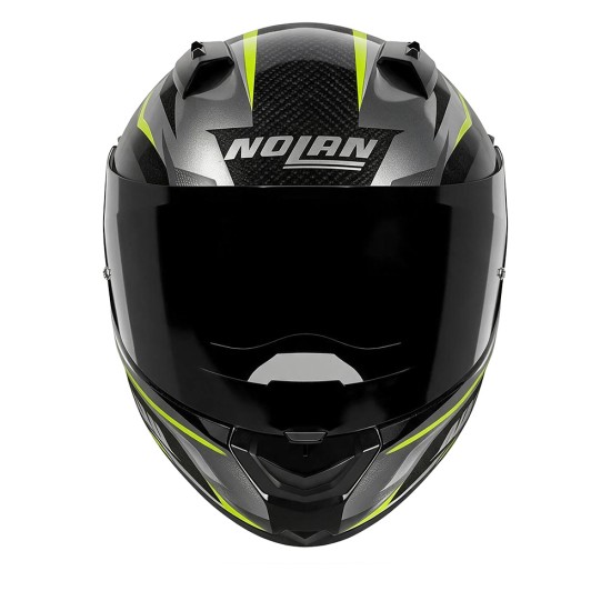 NOLAN N60-6 SPORT VELOCE Nero / Grigio lava / Giallo - Micasco.es NOLAN N60-6 SPORT VELOCE Nero / Grigio lava / Giallo - Micasco.es - Tu tienda de cascos de moto