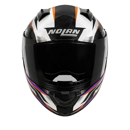 NOLAN N60-6 SPORT VELOCE Nero / Bianco / Arancione 366 NOLAN N60-6 SPORT VELOCE Nero / Bianco / Arancione 366
