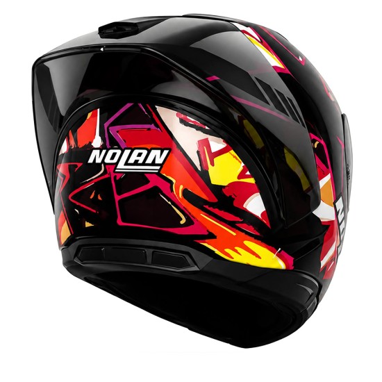 NOLAN N60-6 SPORT CHICANE Nero / Multicolore viola - Micasco.es NOLAN N60-6 SPORT CHICANE Nero / Multicolore viola - Micasco.es - Tu tienda de cascos de moto