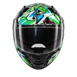 NOLAN N60-6 SPORT CHICANE Nero / Multicolore verde 370 NOLAN N60-6 SPORT CHICANE Nero / Multicolore verde 370