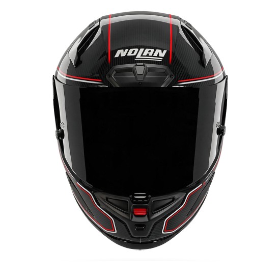 NOLAN X-804 ST ULTRA CARBON ASSO Nero / Rosso NOLAN X-804 ST ULTRA CARBON ASSO Nero / Rosso