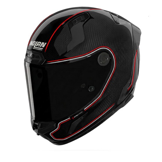 NOLAN X-804 ST ULTRA CARBON ASSO Nero / Rosso NOLAN X-804 ST ULTRA CARBON ASSO Nero / Rosso