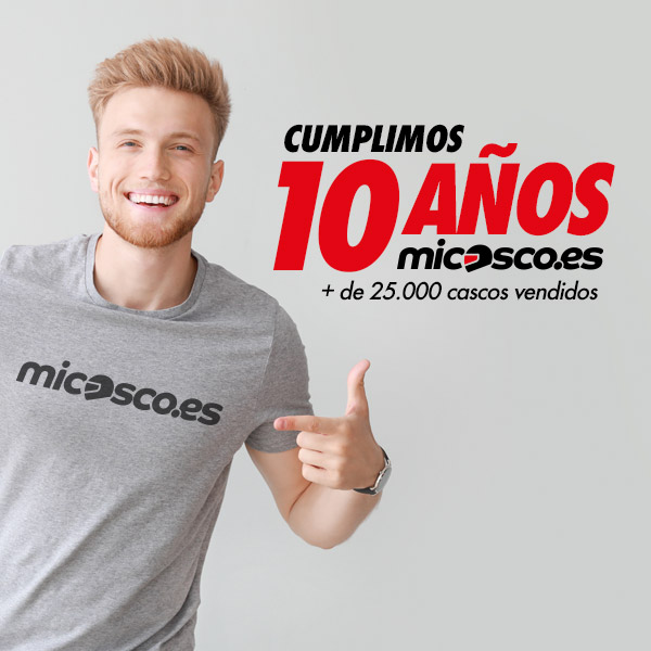 Micasco.es cumpole 10 años y más de 25.000 cascos vendidos