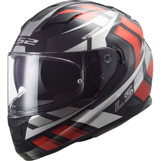 Casco integral LS2 Helmets FF320 STREAM EVO LOOP Black Red - Micasco.es - Tu tienda de cascos de moto