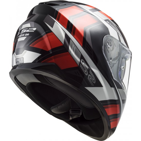 Casco integral LS2 Helmets FF320 STREAM EVO LOOP Black Red - Micasco.es - Tu tienda de cascos de moto