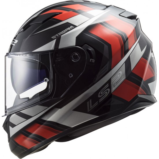 Casco integral LS2 Helmets FF320 STREAM EVO LOOP Black Red - Micasco.es - Tu tienda de cascos de moto