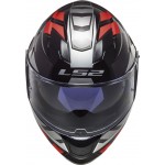 Casco integral LS2 Helmets FF320 STREAM EVO LOOP Black Red - Micasco.es - Tu tienda de cascos de moto