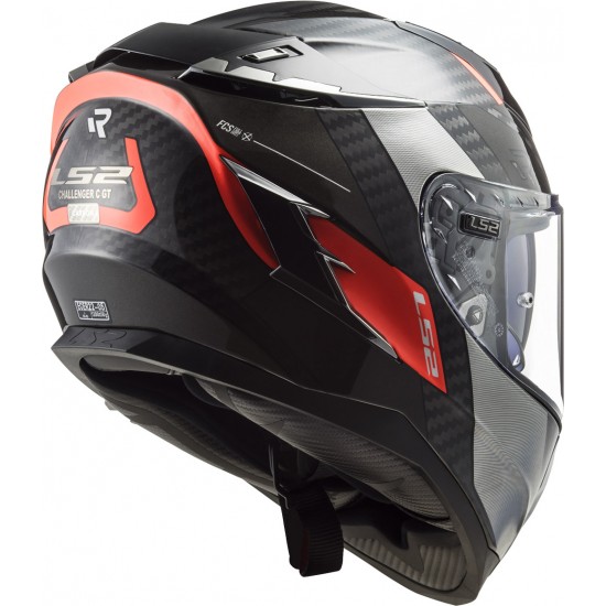 Casco integral LS2 FF327 Challenger C ALLOY Titanium Chrome Orange - Micasco.es - Tu tienda de cascos de moto