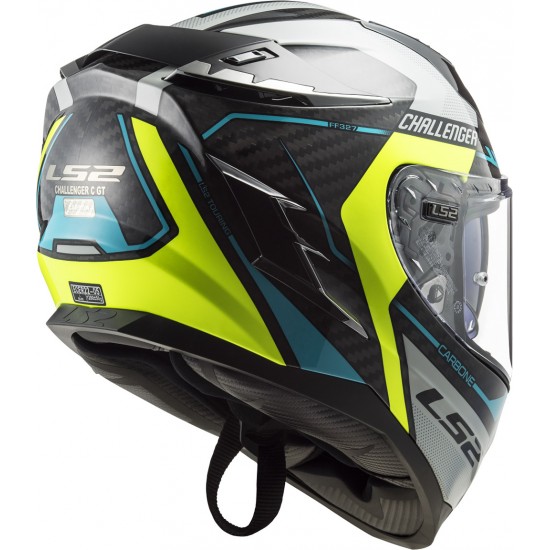 Casco integral LS2 FF327 Challenger C THORN HV Yellow - Micasco.es Casco integral LS2 FF327 Challenger C THORN HV Yellow - Micasco.es - Tu tienda de cascos de moto