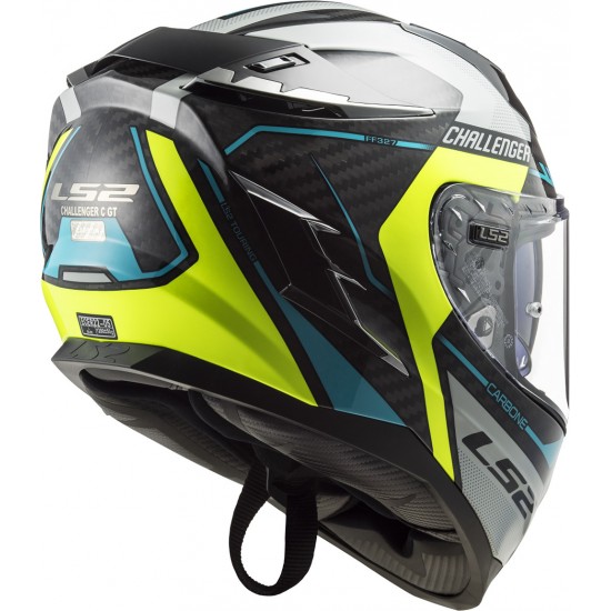 Casco Integrale Moto In Carbonio Ls2 FF327 CHALLENGER C Thorn