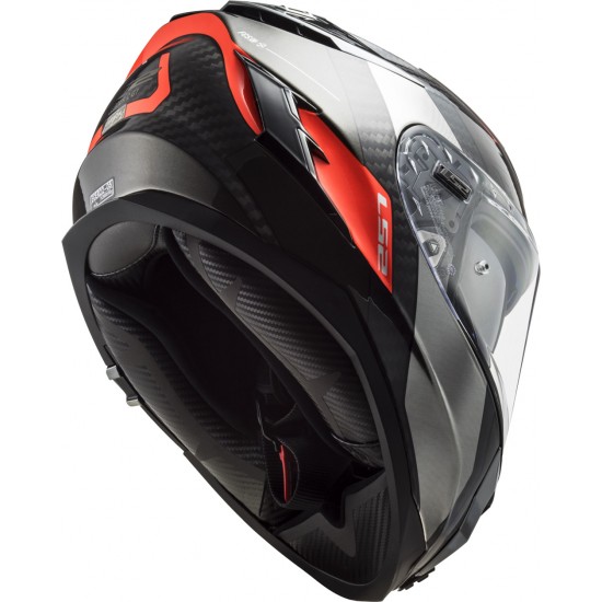 Casco integral LS2 FF327 Challenger C ALLOY Titanium Chrome Orange - Micasco.es - Tu tienda de cascos de moto