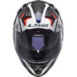 Casco integral LS2 FF327 Challenger C ALLOY White Blue Red - Micasco.es - Tu tienda de cascos de moto