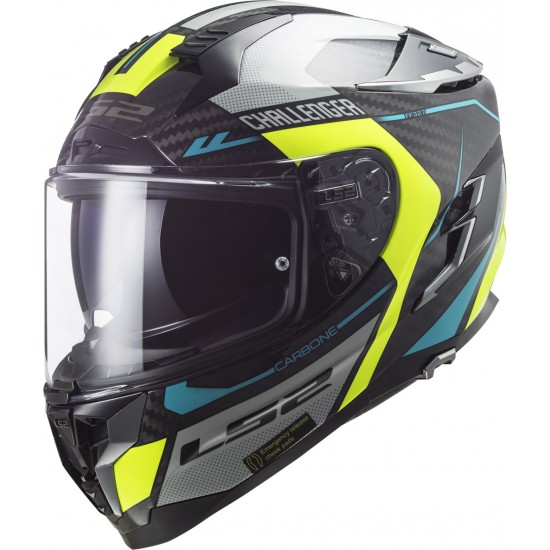 Casco integral LS2 FF327 Challenger C THORN HV Yellow - Micasco.es Casco integral LS2 FF327 Challenger C THORN HV Yellow - Micasco.es - Tu tienda de cascos de moto