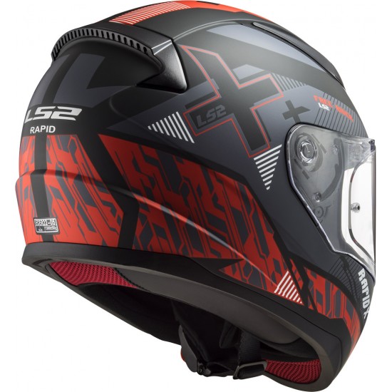 Casco integral LS2 Helmets FF353 RAPID Xtreet Matt Black Red - Micasco.es Casco integral LS2 Helmets FF353 RAPID Xtreet Matt Black Red - Micasco.es - Tu tienda de cascos de moto
