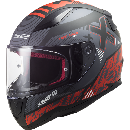 Casco integral LS2 Helmets FF353 RAPID Xtreet Matt Black Red - Micasco.es Casco integral LS2 Helmets FF353 RAPID Xtreet Matt Black Red - Micasco.es - Tu tienda de cascos de moto