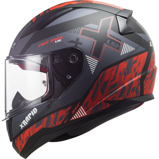 Casco integral LS2 Helmets FF353 RAPID Xtreet Matt Black Red - Micasco.es Casco integral LS2 Helmets FF353 RAPID Xtreet Matt Black Red - Micasco.es - Tu tienda de cascos de moto