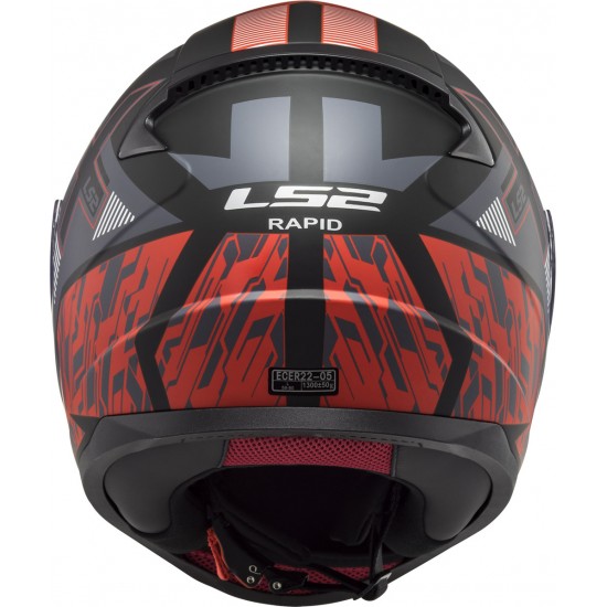 Casco integral LS2 Helmets FF353 RAPID Xtreet Matt Black Red - Micasco.es Casco integral LS2 Helmets FF353 RAPID Xtreet Matt Black Red - Micasco.es - Tu tienda de cascos de moto