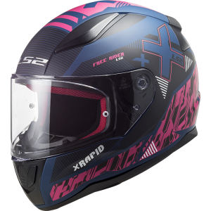 Casco integral LS2 Helmets FF353 RAPID Xtreet Matt Blue Purple - Micasco.es Casco integral LS2 Helmets FF353 RAPID Xtreet Matt Blue Purple - Micasco.es - Tu tienda de cascos de moto