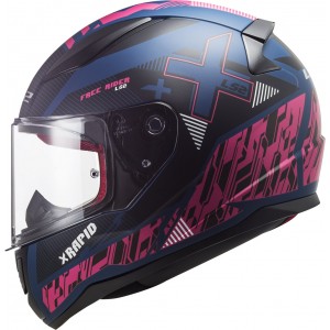 Casco integral LS2 Helmets FF353 RAPID Xtreet Matt Blue Purple - Micasco.es Casco integral LS2 Helmets FF353 RAPID Xtreet Matt Blue Purple - Micasco.es - Tu tienda de cascos de moto