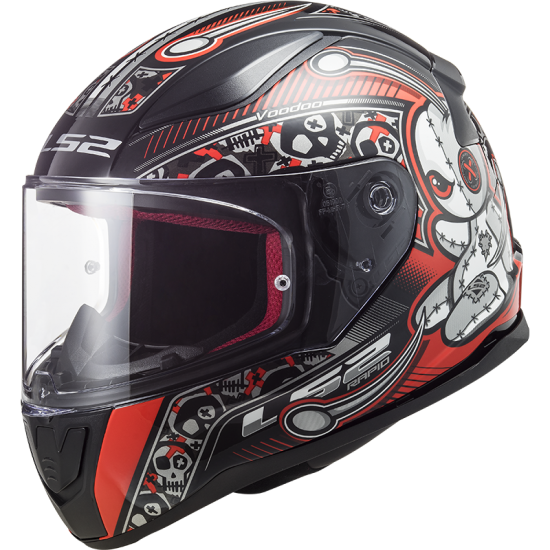 Casco INFANTIL LS2 Helmets FF353J RAPID MINI Voodoo Black Red - Micasco.es Casco INFANTIL LS2 Helmets FF353J RAPID MINI Voodoo Black Red - Micasco.es - Tu tienda de cascos de moto