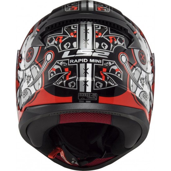 Casco INFANTIL LS2 Helmets FF353J RAPID MINI Voodoo Black Red - Micasco.es Casco INFANTIL LS2 Helmets FF353J RAPID MINI Voodoo Black Red - Micasco.es - Tu tienda de cascos de moto