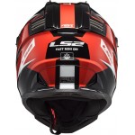 Casco cross/enduro LS2 Helmets MX437 FAST EVO Strike Black White Red - Micasco.es - Tu tienda de cascos de moto