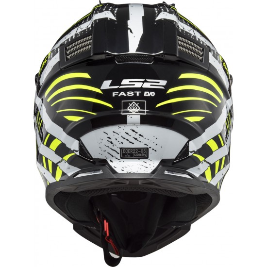 Casco cross/enduro LS2 Helmets MX437 FAST EVO Verve Black White - Micasco.es Casco cross/enduro LS2 Helmets MX437 FAST EVO Verve Black White - Micasco.es - Tu tienda de cascos de moto