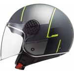 Casco jet LS2 Helmets OF558 SPHERE LUX Firm Matt Black Titanium - Micasco.es - Tu tienda de cascos de moto