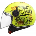 Casco jet LS2 Helmets OF558 SPHERE LUX Skater HV Yellow - Micasco.es - Tu tienda de cascos de moto