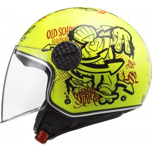 Casco jet LS2 Helmets OF558 SPHERE LUX Skater HV Yellow - Micasco.es Casco jet LS2 Helmets OF558 SPHERE LUX Skater HV Yellow - Micasco.es - Tu tienda de cascos de moto