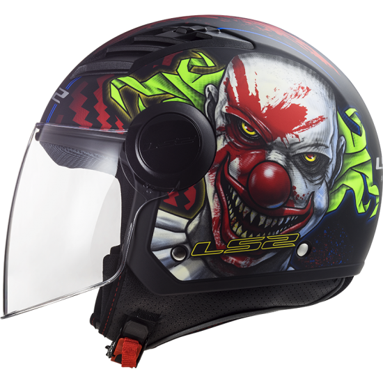 Casco jet LS2 Helmets OF562 AIRFLOW L Happy Dreams Matt Black Red - Micasco.es Casco jet LS2 Helmets OF562 AIRFLOW L Happy Dreams Matt Black Red - Micasco.es - Tu tienda de cascos de moto