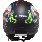 Casco jet LS2 Helmets OF562 AIRFLOW L Happy Dreams Matt Black Red - Micasco.es - Tu tienda de cascos de moto