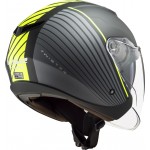 Casco jet LS2 OF573 TWISTER II Luna Matt Black Titanium - Micasco.es - Tu tienda de cascos de moto