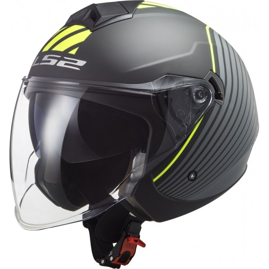 Casco jet LS2 OF573 TWISTER II Luna Matt Black Titanium - Micasco.es Casco jet LS2 OF573 TWISTER II Luna Matt Black Titanium - Micasco.es - Tu tienda de cascos de moto