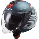 Casco jet LS2 OF573 TWISTER II Luna Matt Blue White - Micasco.es Casco jet LS2 OF573 TWISTER II Luna Matt Blue White - Micasco.es - Tu tienda de cascos de moto
