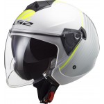 Casco jet LS2 OF573 TWISTER II Luna White Silver - Micasco.es Casco jet LS2 OF573 TWISTER II Luna White Silver - Micasco.es - Tu tienda de cascos de moto