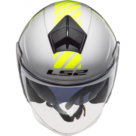 Casco jet LS2 OF573 TWISTER II Luna White Silver - Micasco.es Casco jet LS2 OF573 TWISTER II Luna White Silver - Micasco.es - Tu tienda de cascos de moto
