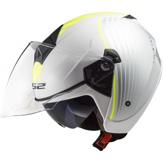 Casco jet LS2 OF573 TWISTER II Luna White Silver - Micasco.es Casco jet LS2 OF573 TWISTER II Luna White Silver - Micasco.es - Tu tienda de cascos de moto