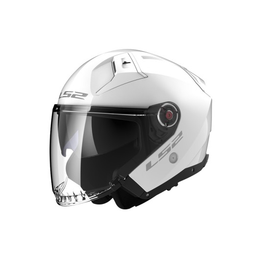 LS2 OF603 INFINITY II Solid White - Micasco.es - Tu tienda de cascos de moto