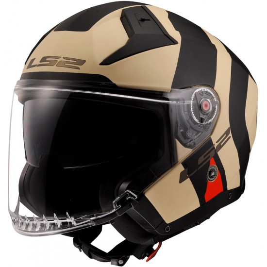 LS2 OF603 INFINITY II Special Matt Sand - Micasco.es - Tu tienda de cascos de moto