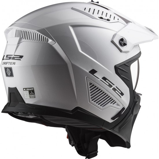 LS2 OF606 DRIFTER Solid White - Micasco.es - Tu tienda de cascos de moto