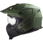 LS2 OF606 DRIFTER Solid Matt Military Green - Micasco.es - Tu tienda de cascos de moto