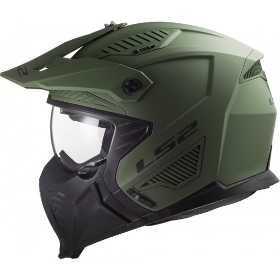 LS2 OF606 DRIFTER Solid Matt Military Green - Micasco.es - Tu tienda de cascos de moto