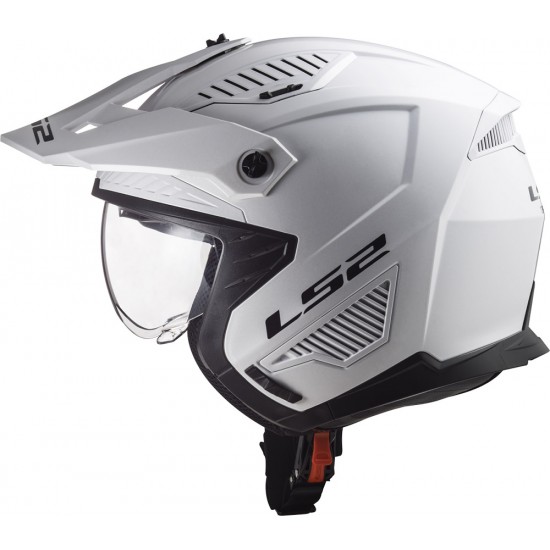 LS2 OF606 DRIFTER Solid White - Micasco.es - Tu tienda de cascos de moto